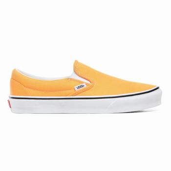 Damske Slip On Tenisky Vans Neon Classic Oranžové/Biele VA42SANIU